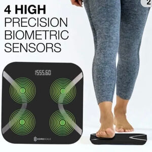 KoreScale Gen 2 - smart scale for weight, body fat, BMI, water, heart rate